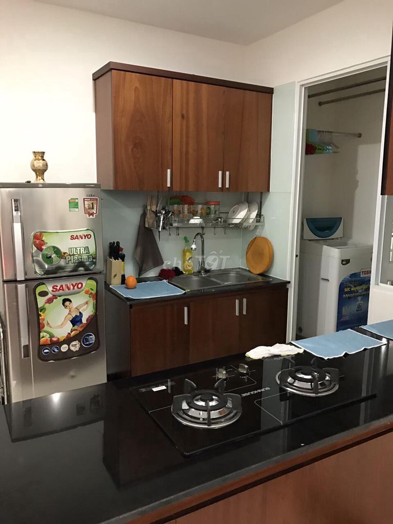 Rent a Vietcong apartment 78 meters 2 bedroom 2 toilets, full. 13 million.