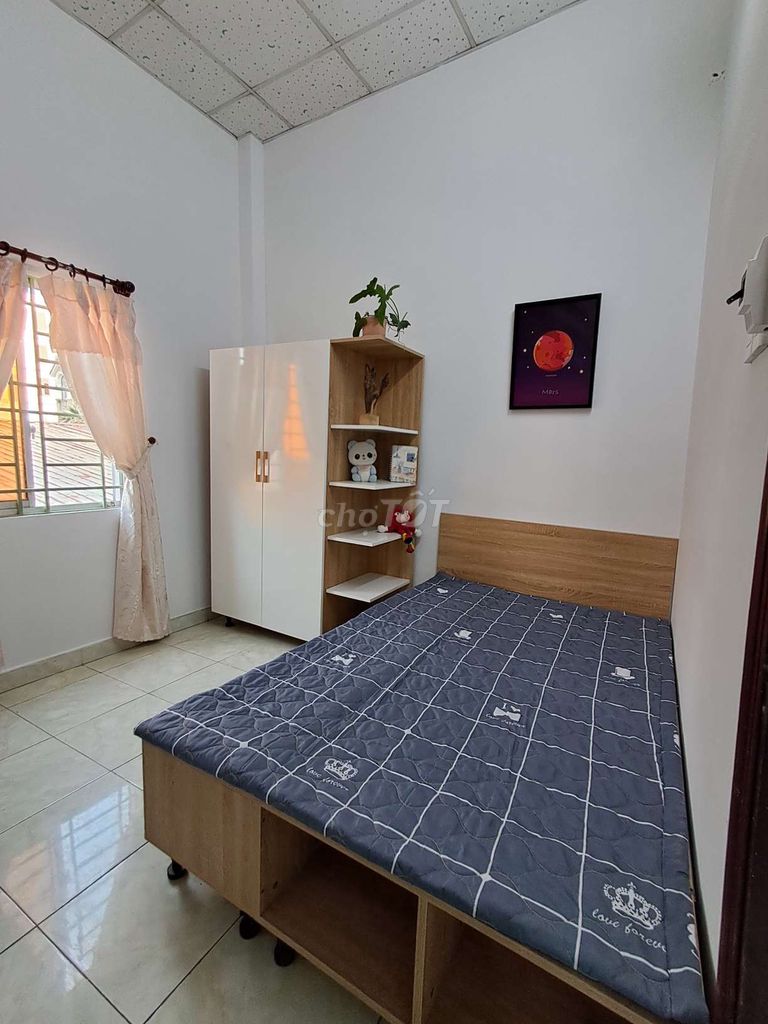 In the inside room, air conditioner.