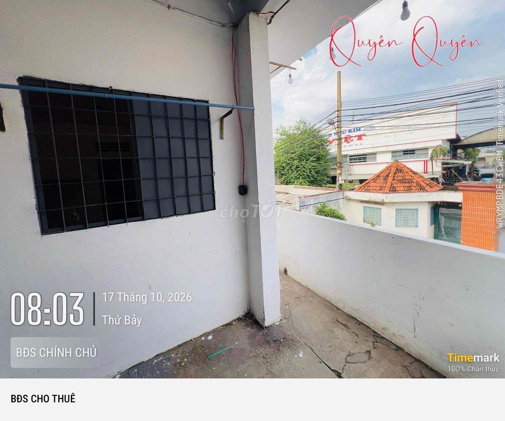 Super rare balcony corner room next to An Lạc Bình Tân rotation