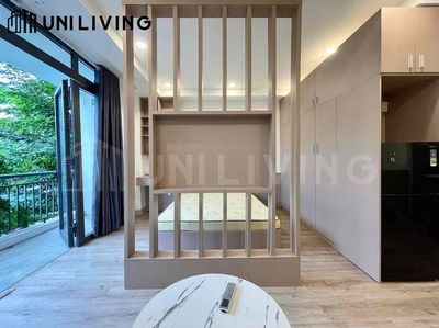 Rent a big balcony studio - full interior - via District 1, District 3.