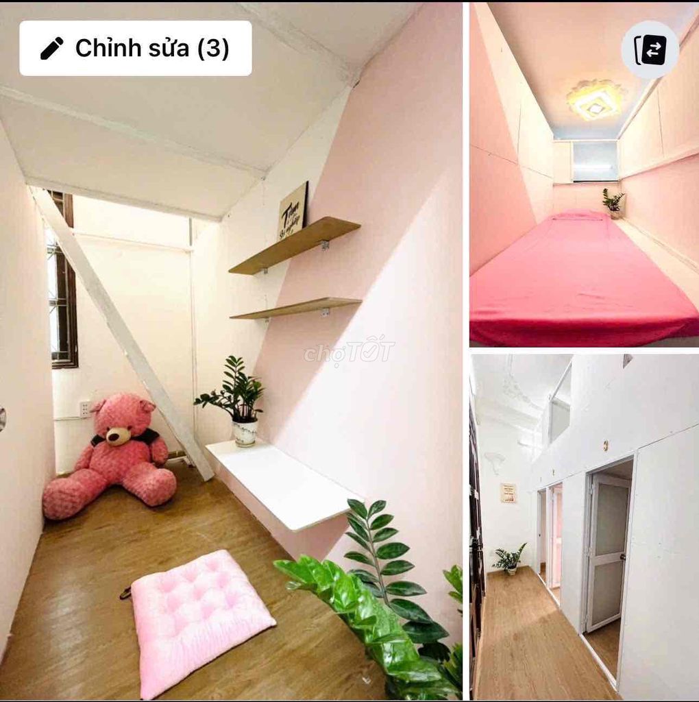 Dorm a private Tân Bình, however many expenses, doors locked, can stand.