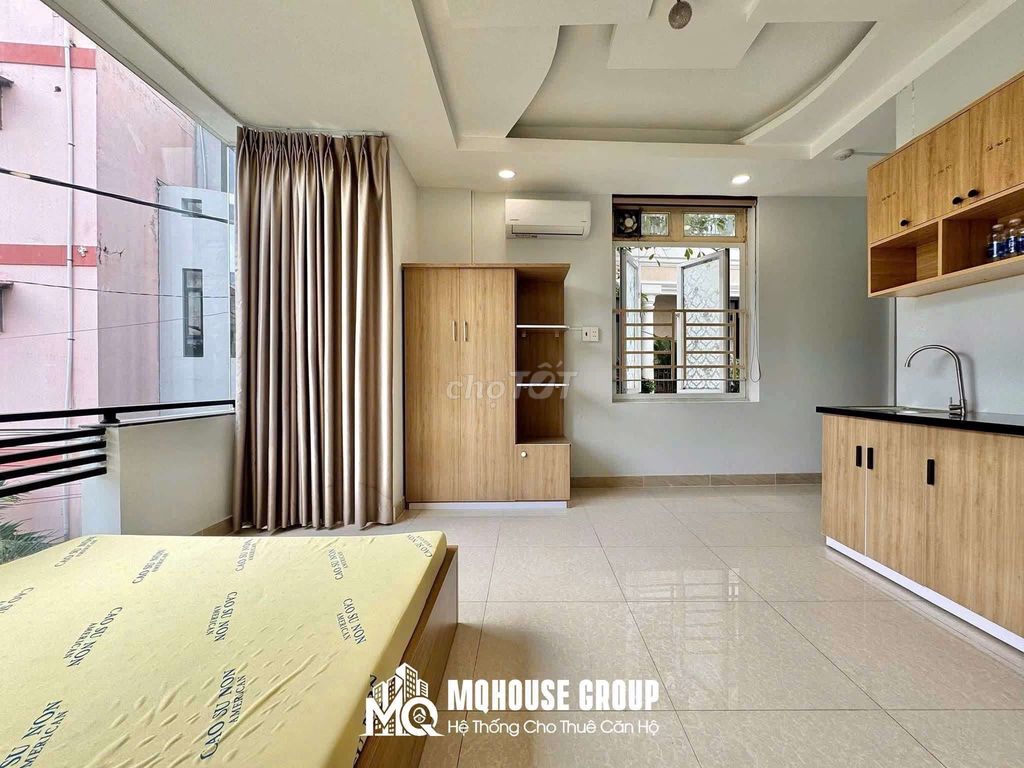 Opening the new apartment building with a full interior like a virgin.