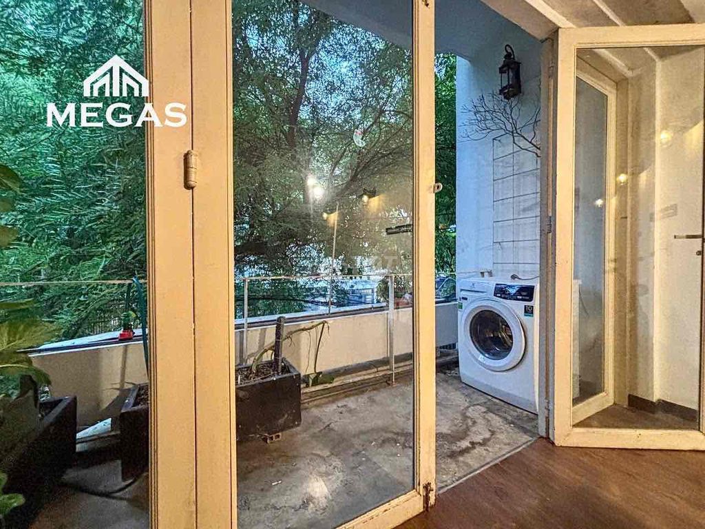 A one-room balcony.