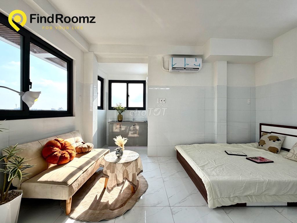 apartment - new studio full balconies only a mile from Nguyễn Thái Sơn.