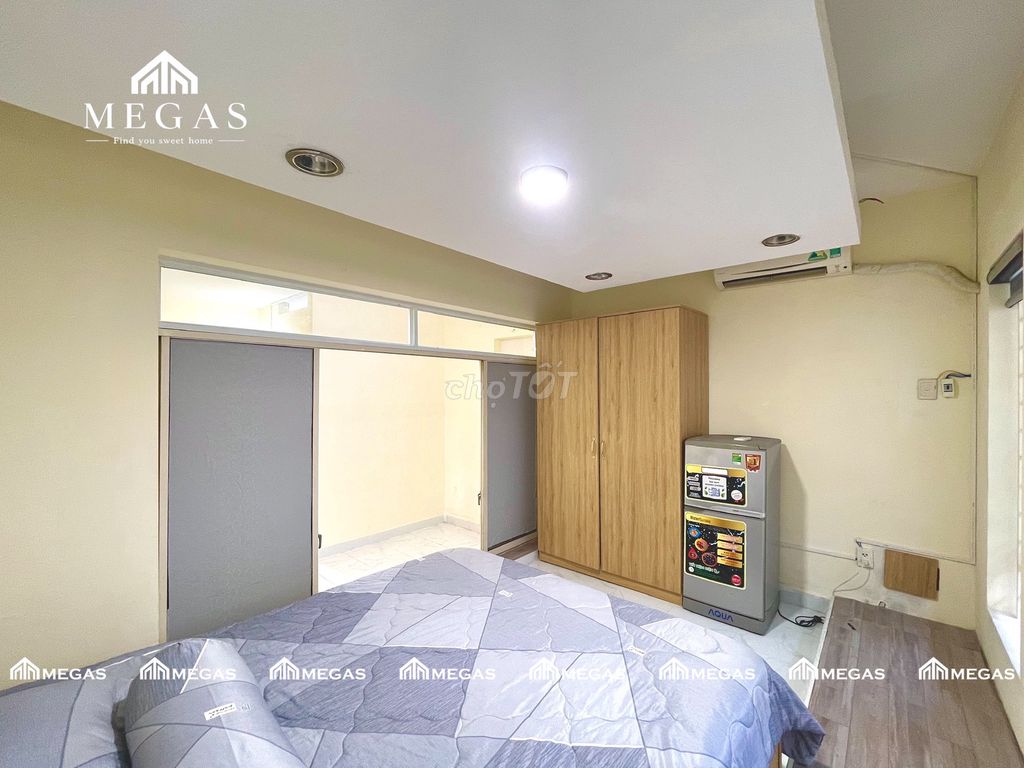 Rent studio - full interior at Quang Trung Road at 3 people - 5 million