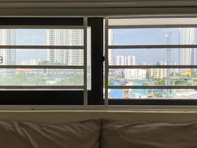 District 7 service apartment is full of furniture