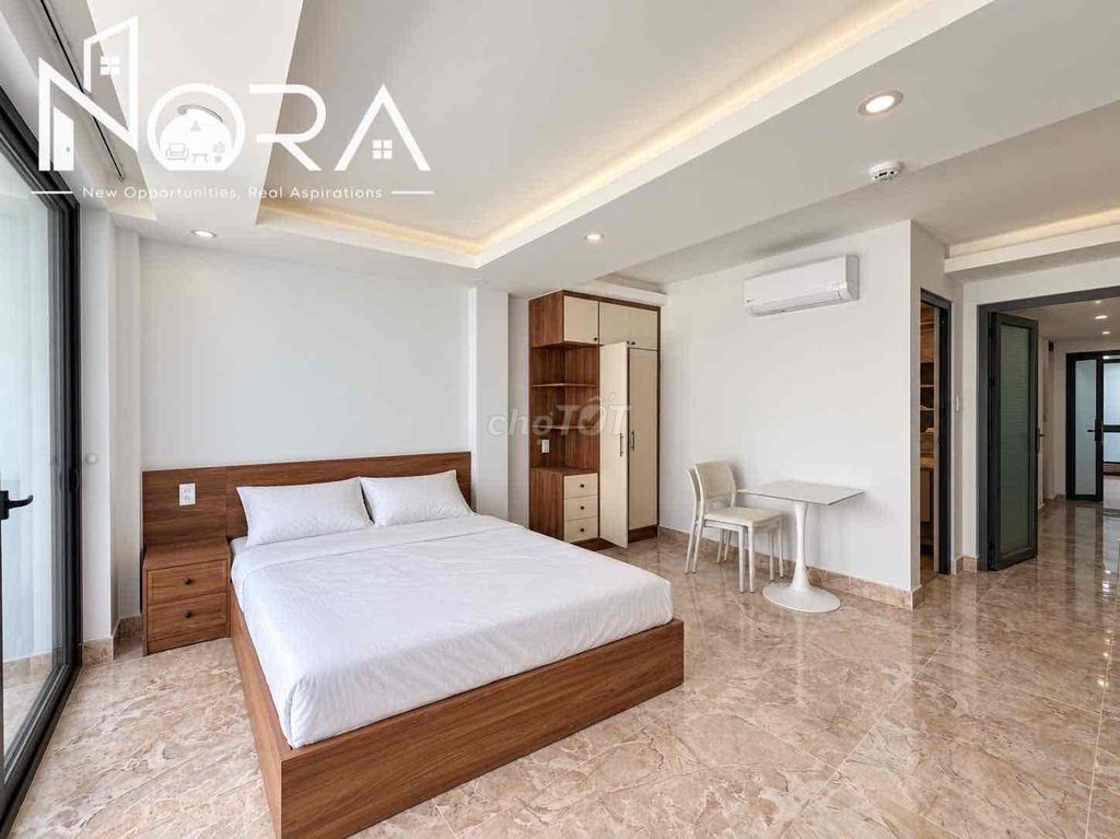 New studio - balcony - full interior near aeon mall