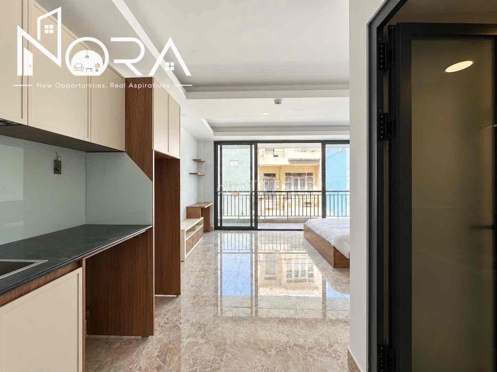 New studio - balcony - full interior near aeon mall