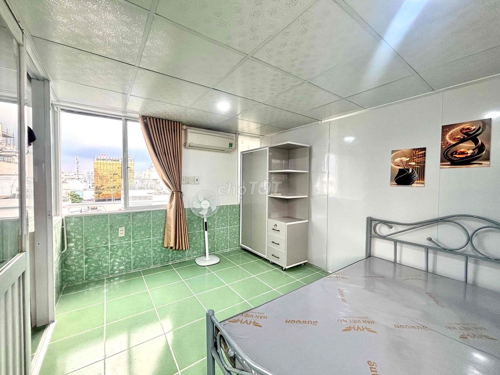 A full-in-house kitchen with its own washing machine near lotte pmh tdt