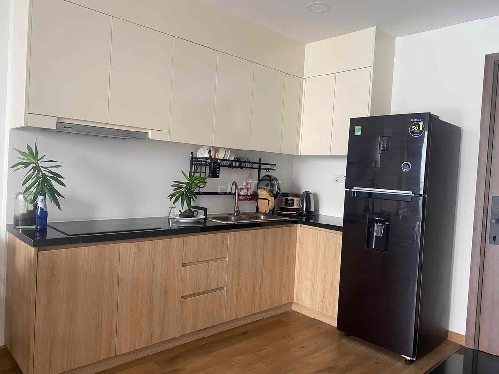 Rent two bedrooms 60 m2 Mizuki Park, full interior. For 11 million.