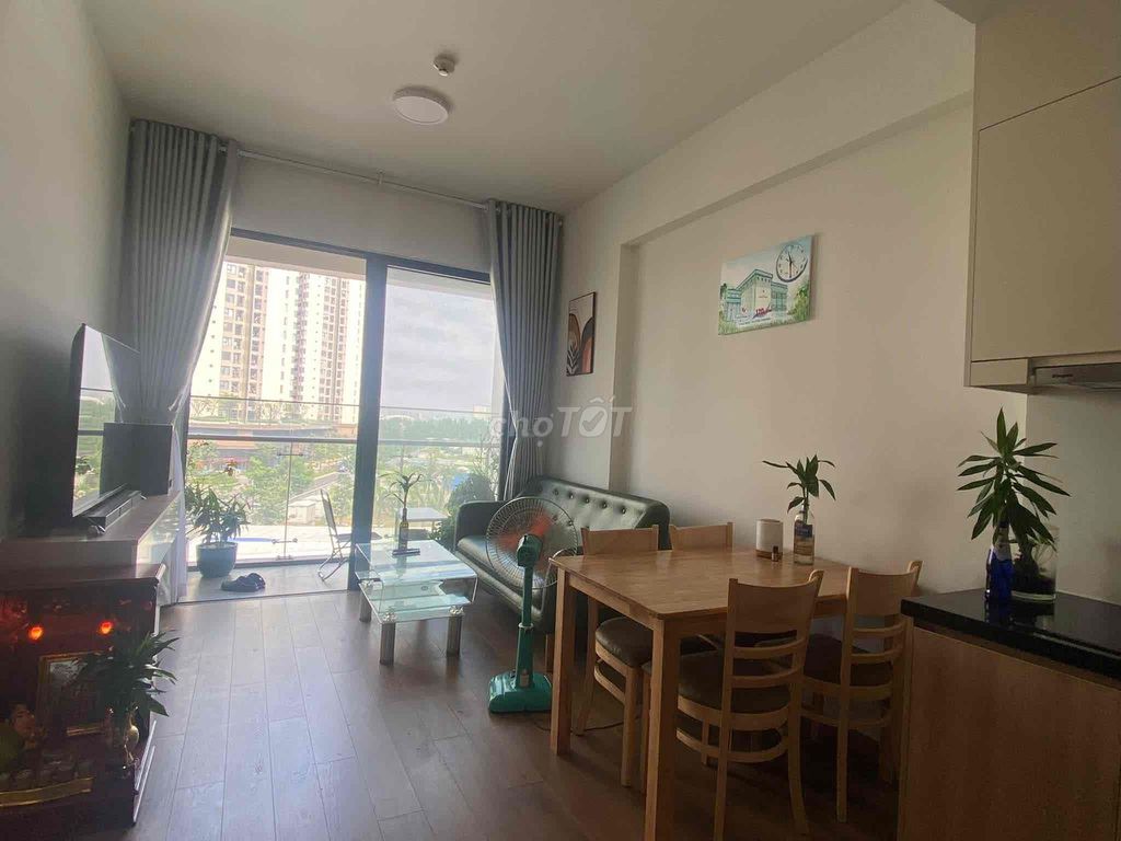 Rent two bedrooms 60 m2 Mizuki Park, full interior. For 11 million.