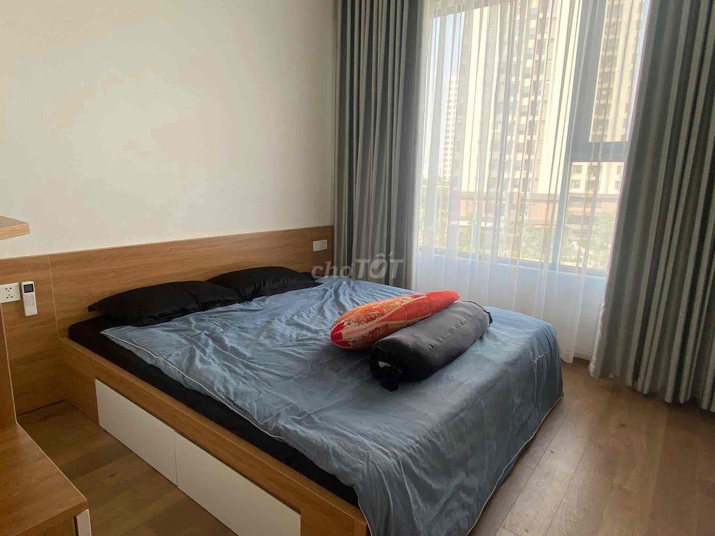 Rent two bedrooms 60 m2 Mizuki Park, full interior. For 11 million.