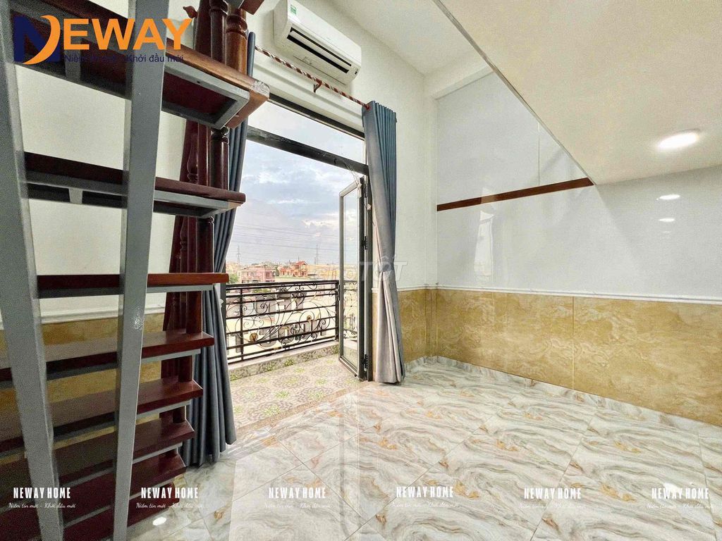 Cool balcony, room.
