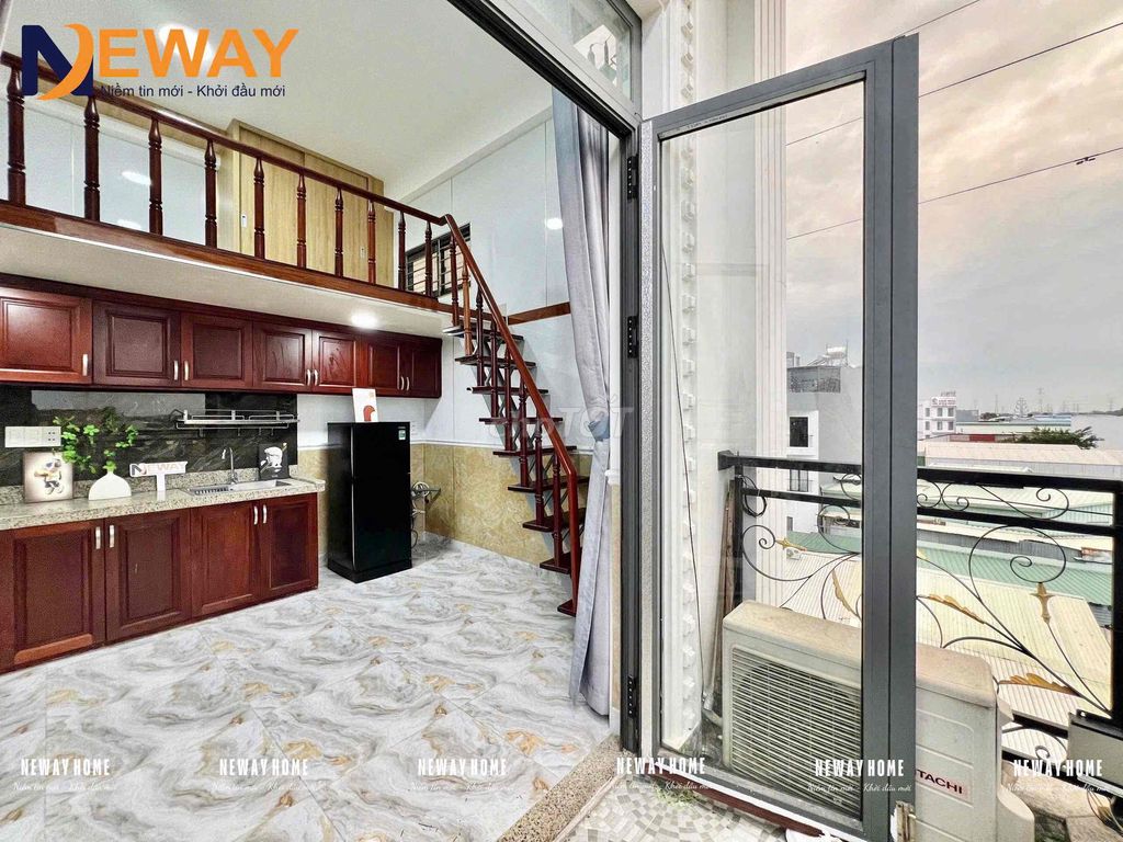 Cool balcony, room.