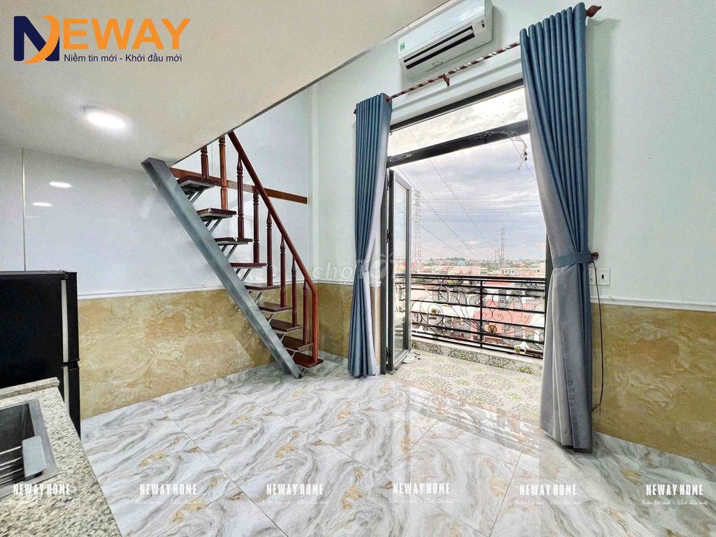 Cool balcony, room.
