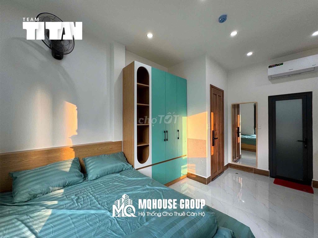 Cheap service apartment right at Phú Nhuận large interior