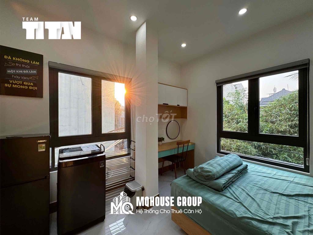 Cheap service apartment right at Phú Nhuận large interior