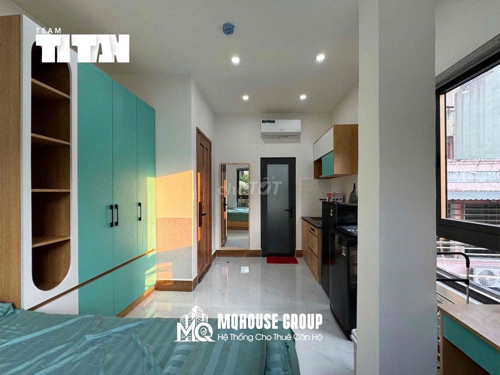 Cheap service apartment right at Phú Nhuận large interior