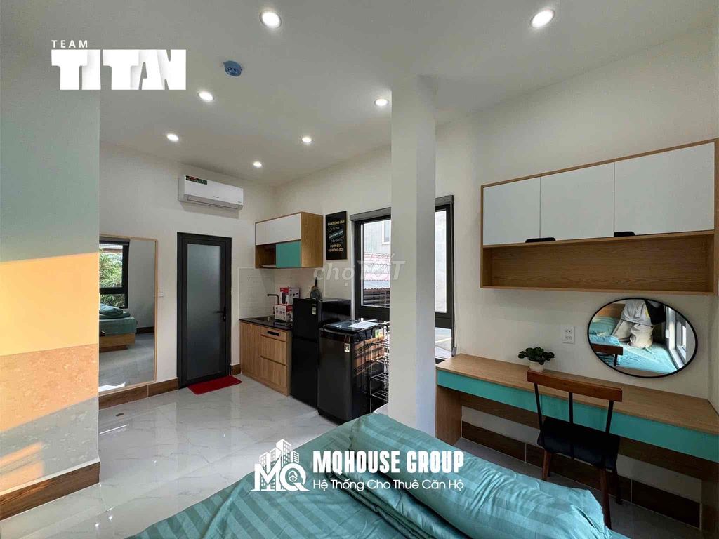 Cheap service apartment right at Phú Nhuận large interior