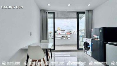 apartment 1 bedroom 1 living room 35 meters new balcony - full interior mgr Lê Quang Định