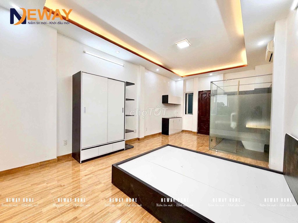 Open the high-end service apartment which is located on 7th street near aeon mall bt
