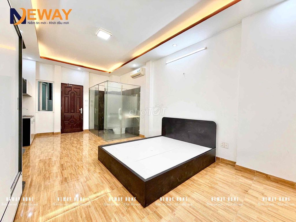 Open the high-end service apartment which is located on 7th street near aeon mall bt