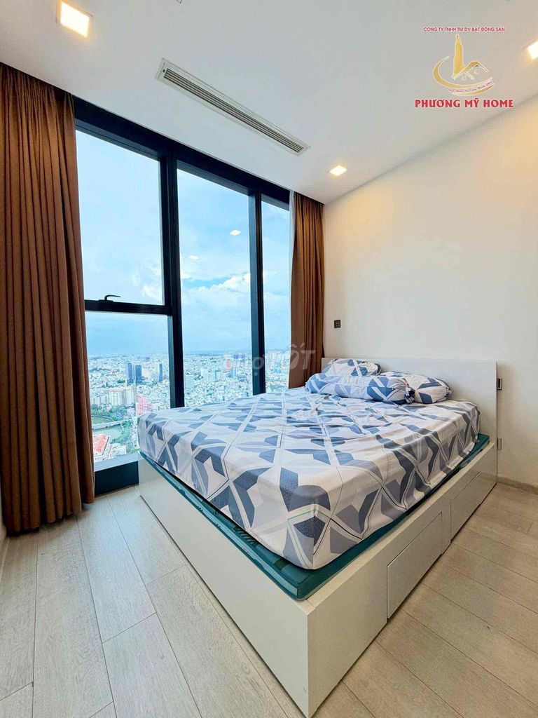 3rd floor bedroom - 105 M2, full interior, beautiful view