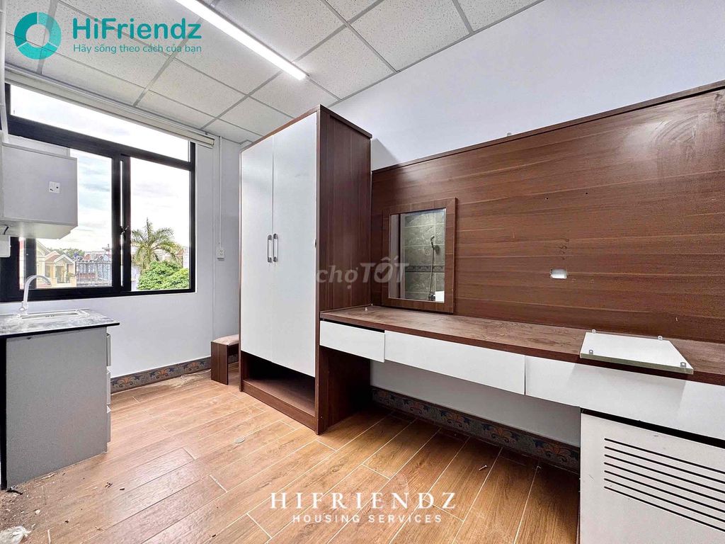The new studio is 100%, the elevator is available near ueh vhu