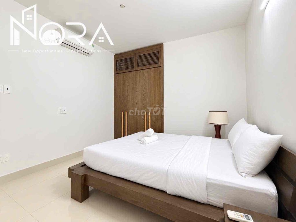 The two bedrooms are full of Nguyễn Văn Trỗi Phú Nhuận balcony furniture.