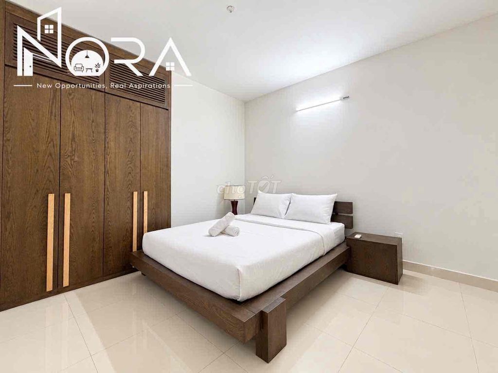 The two bedrooms are full of Nguyễn Văn Trỗi Phú Nhuận balcony furniture.