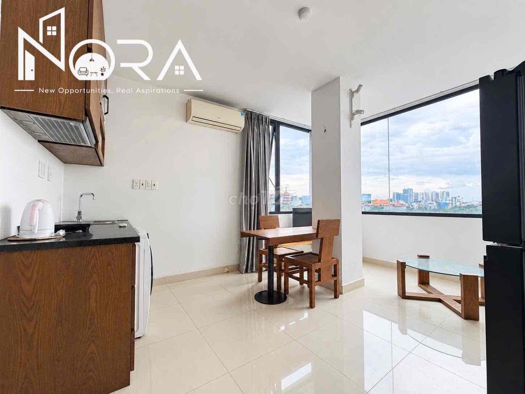 The two bedrooms are full of Nguyễn Văn Trỗi Phú Nhuận balcony furniture.