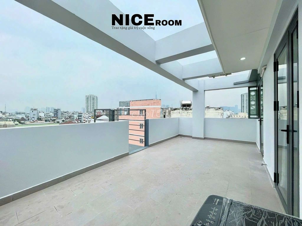 Rent a one-room room,Penthouse 2 rooftops,full interior, Bình Thạnh