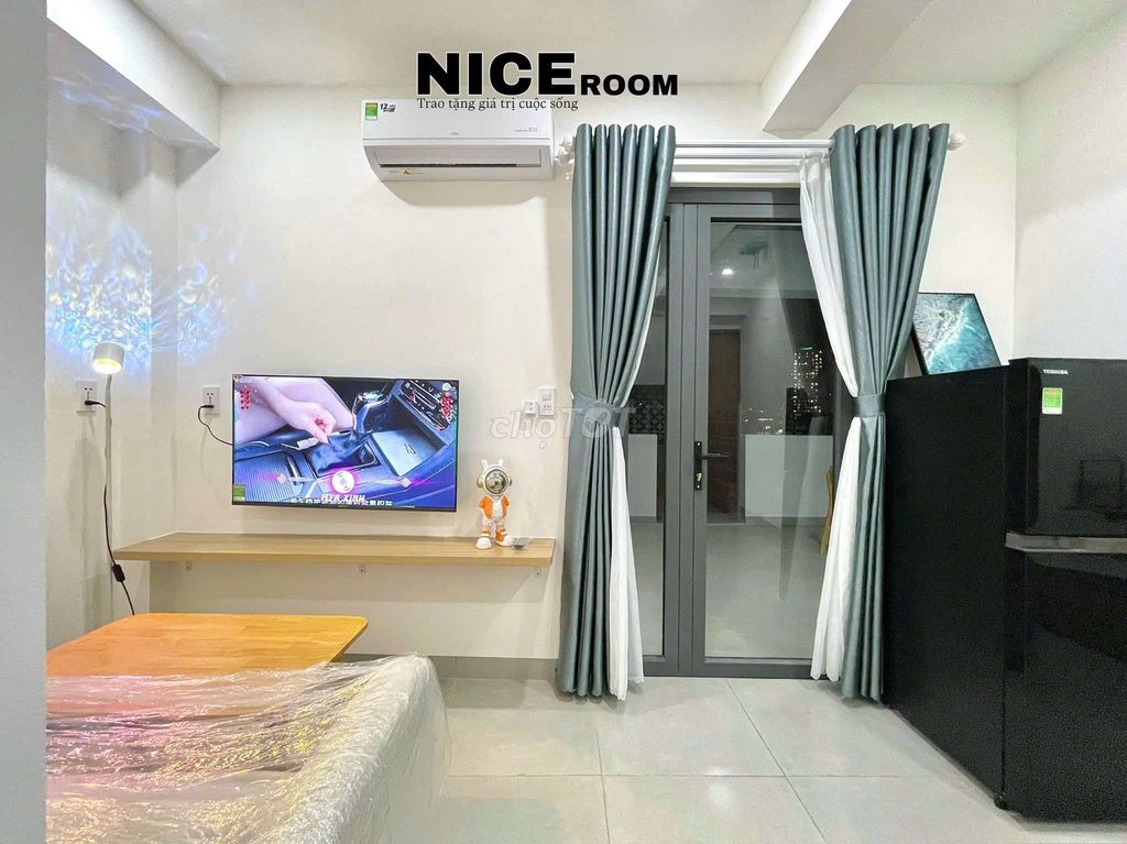 Rent a one-room room,Penthouse 2 rooftops,full interior, Bình Thạnh