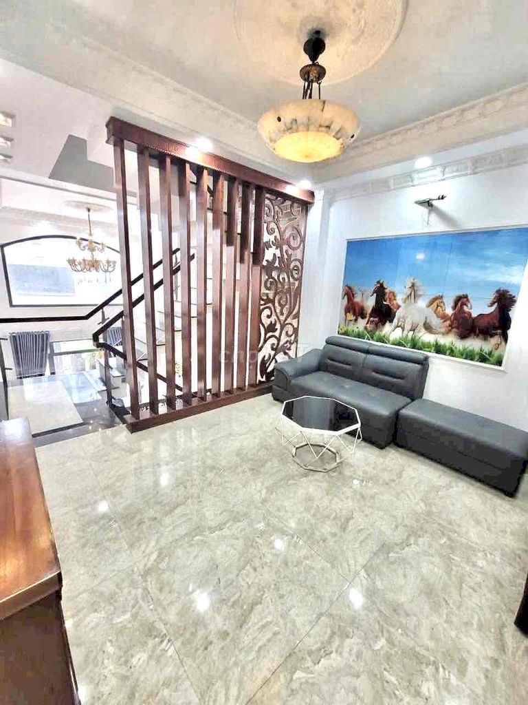 The new house has 64 meters 1 L 2 floors 5 bedrooms 6 Lê Đức Thọ alleys