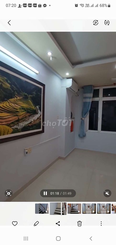 Rent a front house on Hòa Hưng.