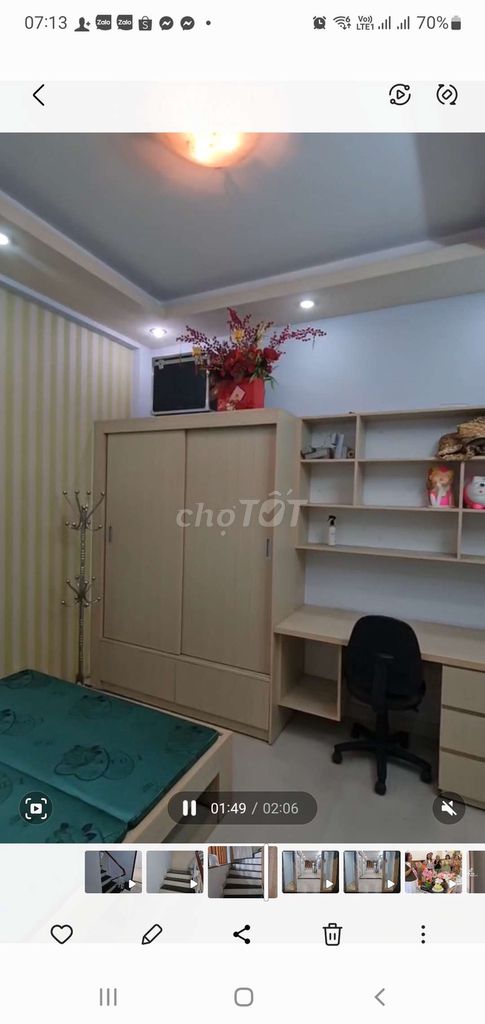 Rent a front house on Hòa Hưng.