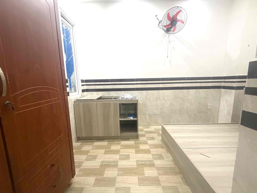 room with clear doors