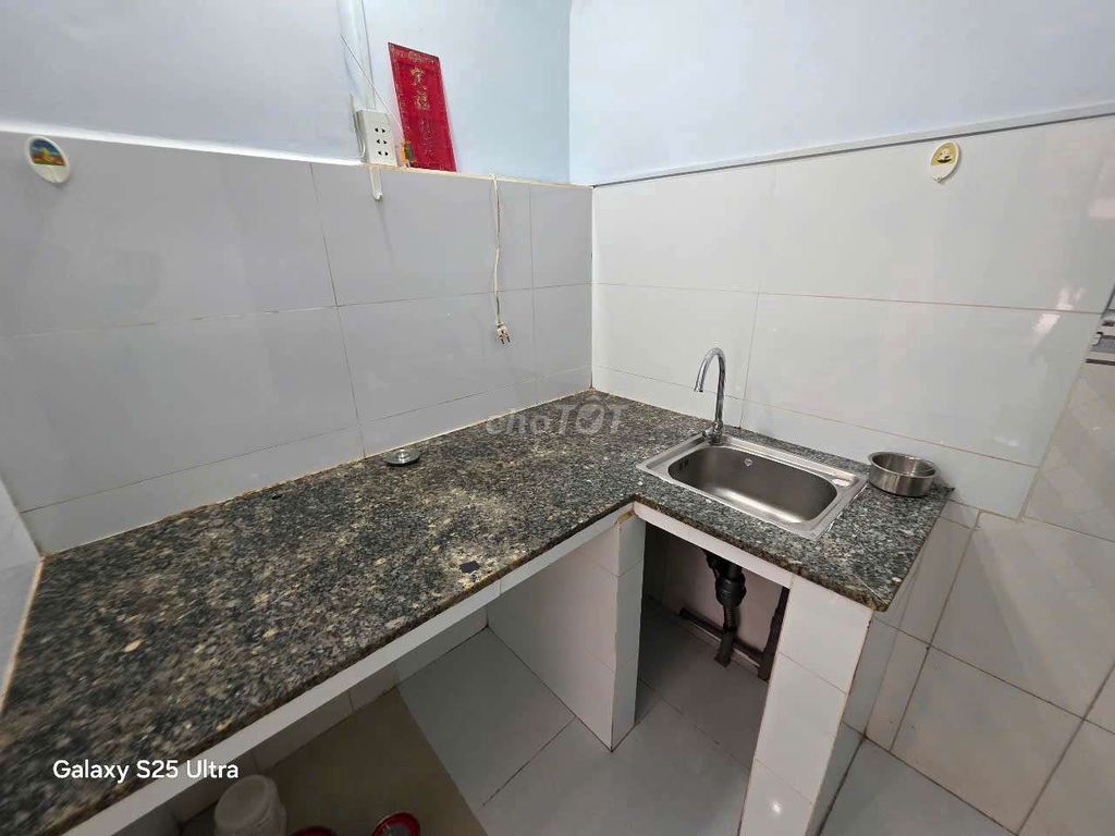 We'll rent a two-story apartment. Two toilets.