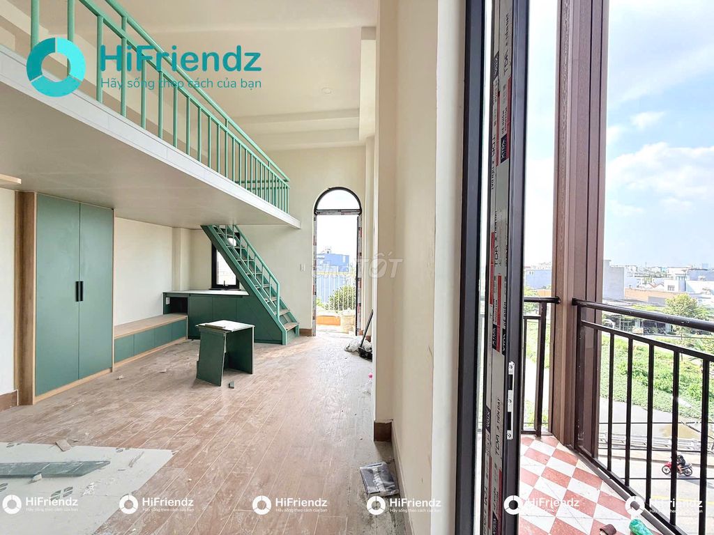 New balcony project full of private washing machines at Hà Huy Giáp
