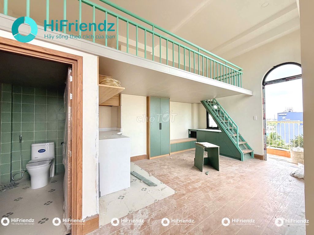 New balcony project full of private washing machines at Hà Huy Giáp