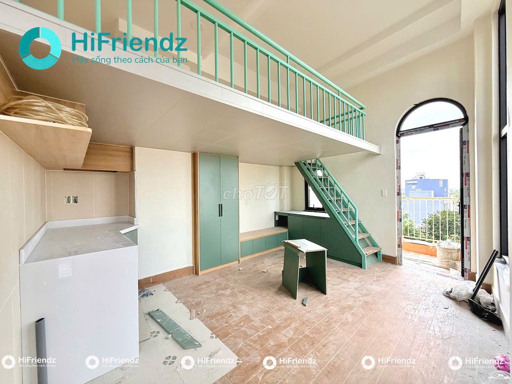 New balcony project full of private washing machines at Hà Huy Giáp