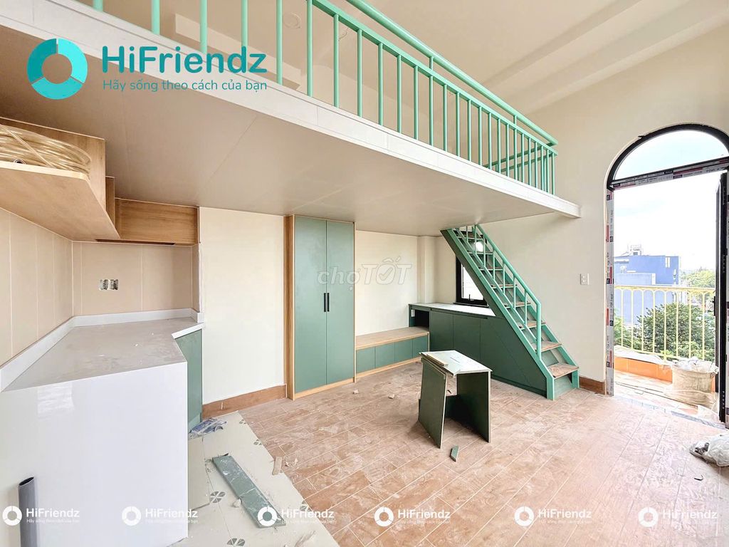New balcony project full of private washing machines at Hà Huy Giáp