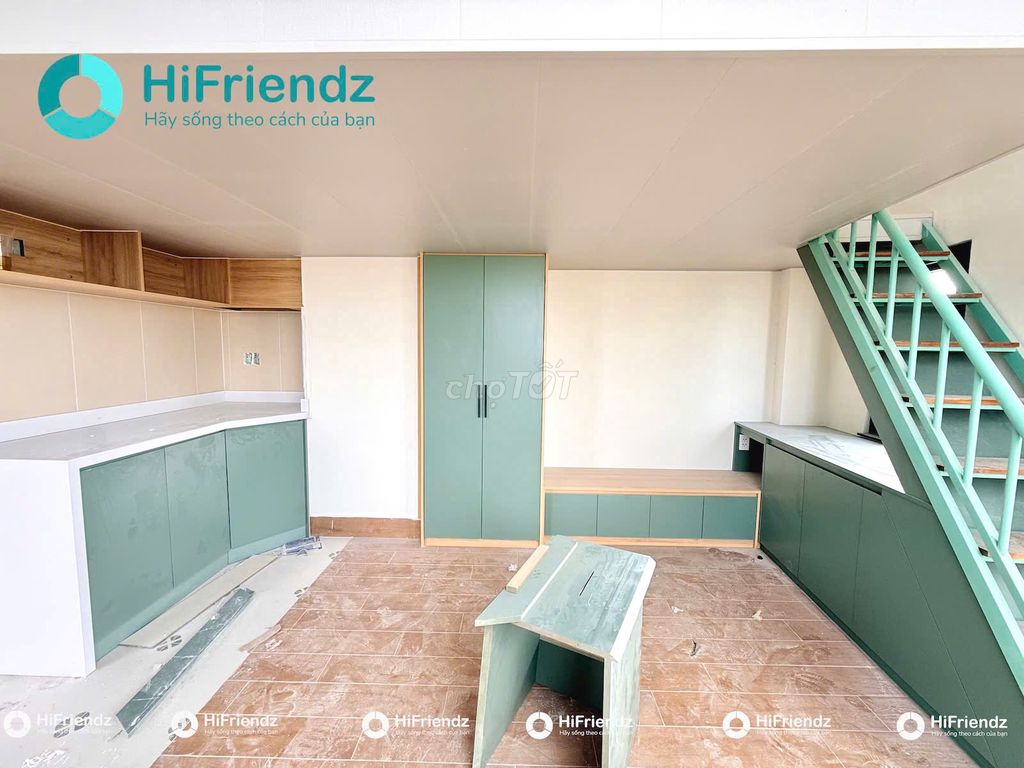 New balcony project full of private washing machines at Hà Huy Giáp