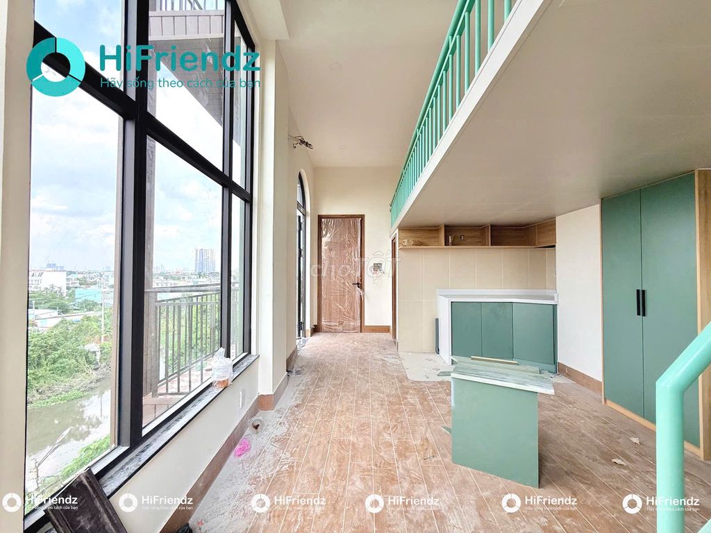 New balcony project full of private washing machines at Hà Huy Giáp