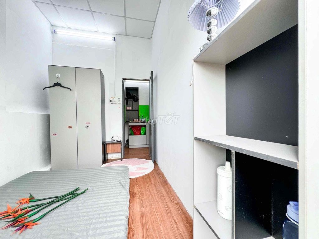 Two bedrooms. One bathroom. 45 meters.