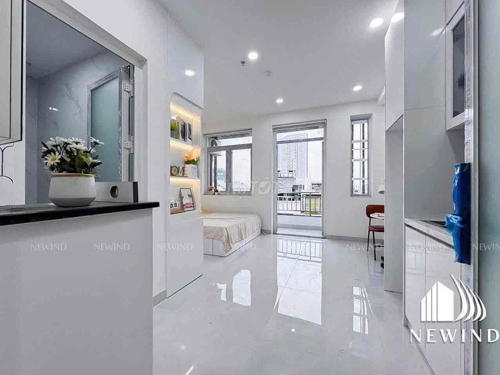 Rent Studio Full interior, balcony - Nguyễn Trãi, District 1