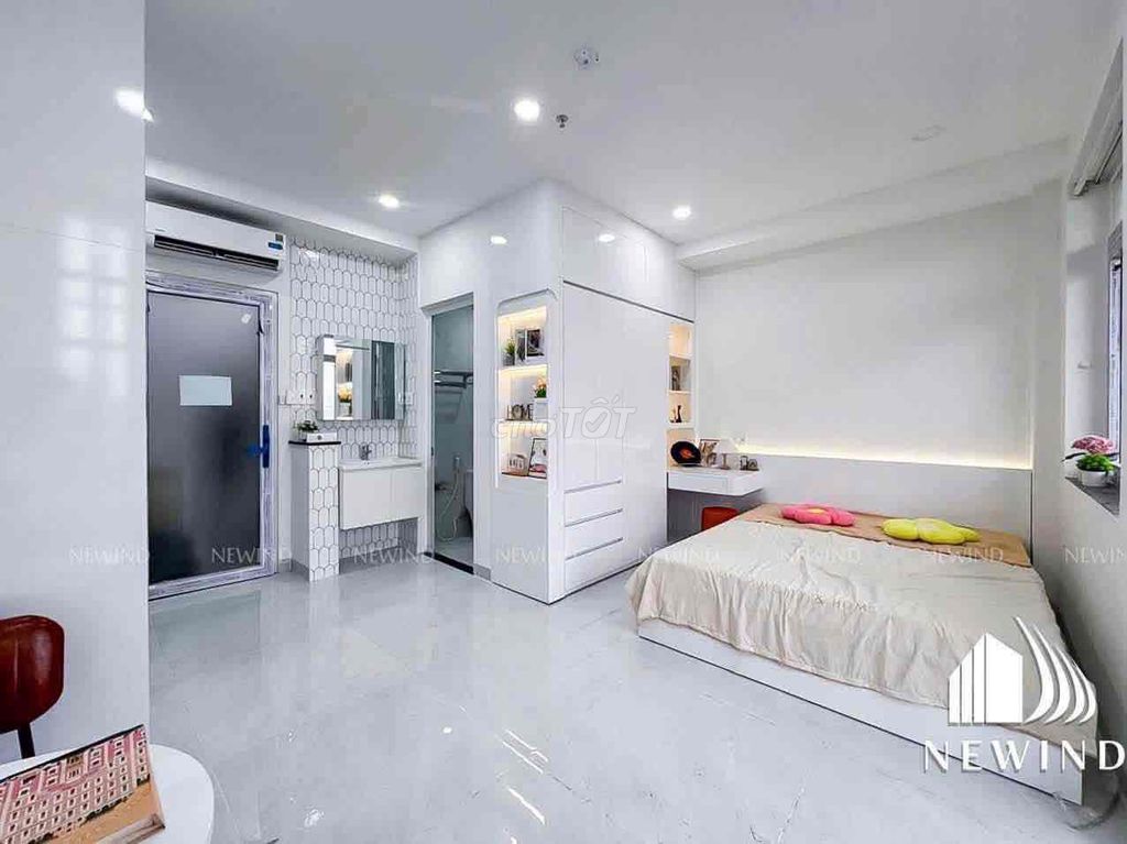 Rent Studio Full interior, balcony - Nguyễn Trãi, District 1