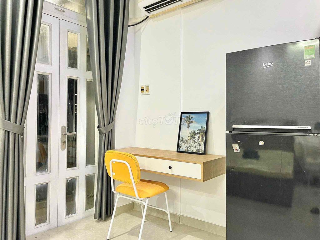 The studio is a two-room bedroom at Bình Thạnh.