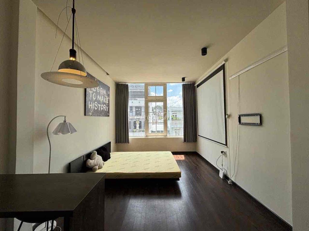 Rent apartment full interior, large window - Bà Hạt, tp.h.
