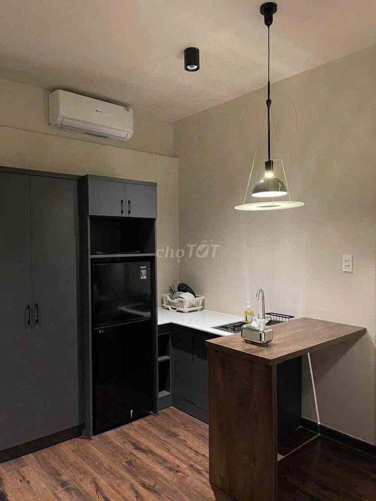 Rent apartment full interior, large window - Bà Hạt, tp.h.